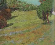 Vincent Van Gogh Sunny Lawn in a Public Pack (nn04) oil painting on canvas